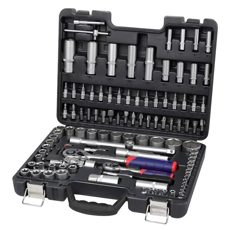 Socket Set - 108-częściowy Profesjonalny Zestaw Narzędzi Mechanicznych do