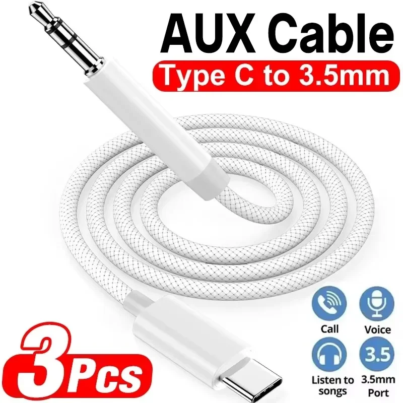 Car Jack - Kabel audio USB-C do 3,5 mm,