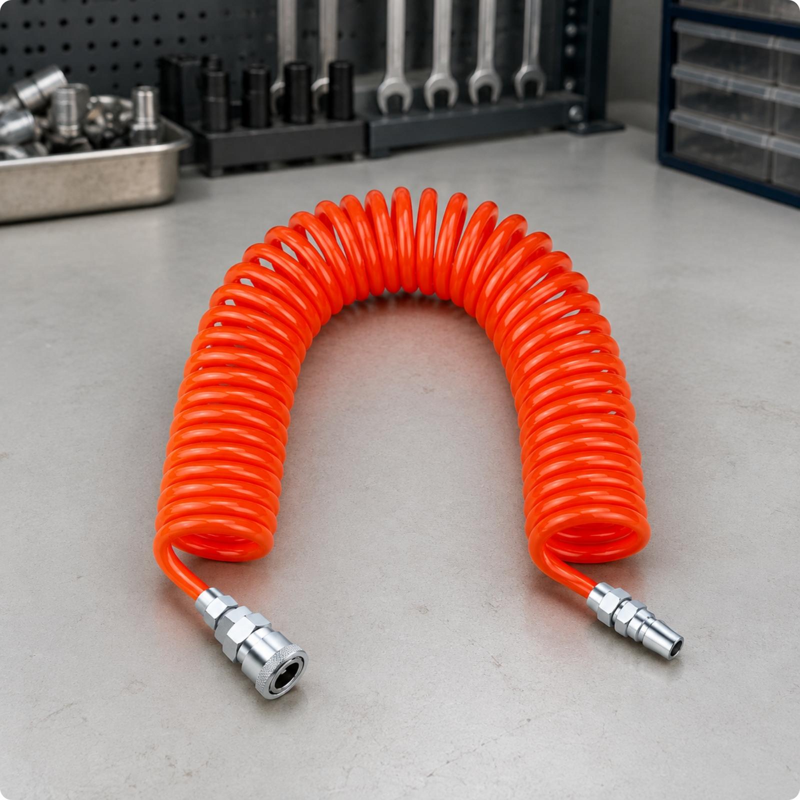 Spring Compressor Tool - Wąż pneumatyczny do kompresora, spiralny, wykonany