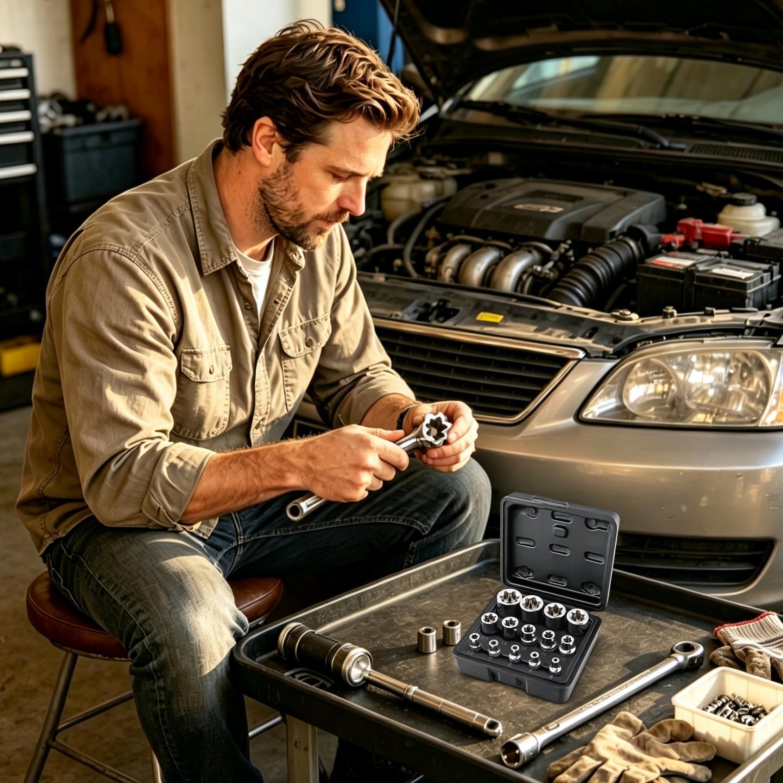 Zestaw nasadek przenośny, wytr – Socket Set recenzja i cena